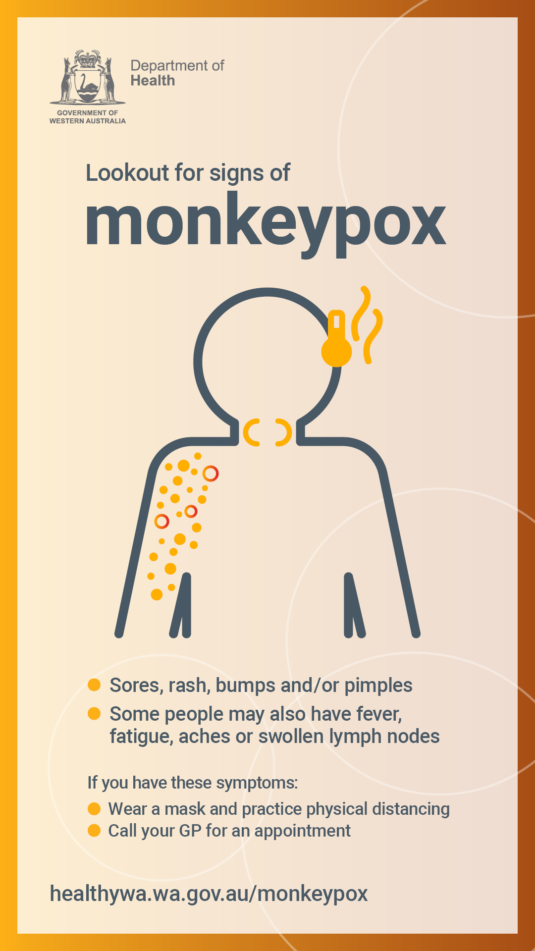 ‘Look out for signs of monkeypox’ awareness campaign