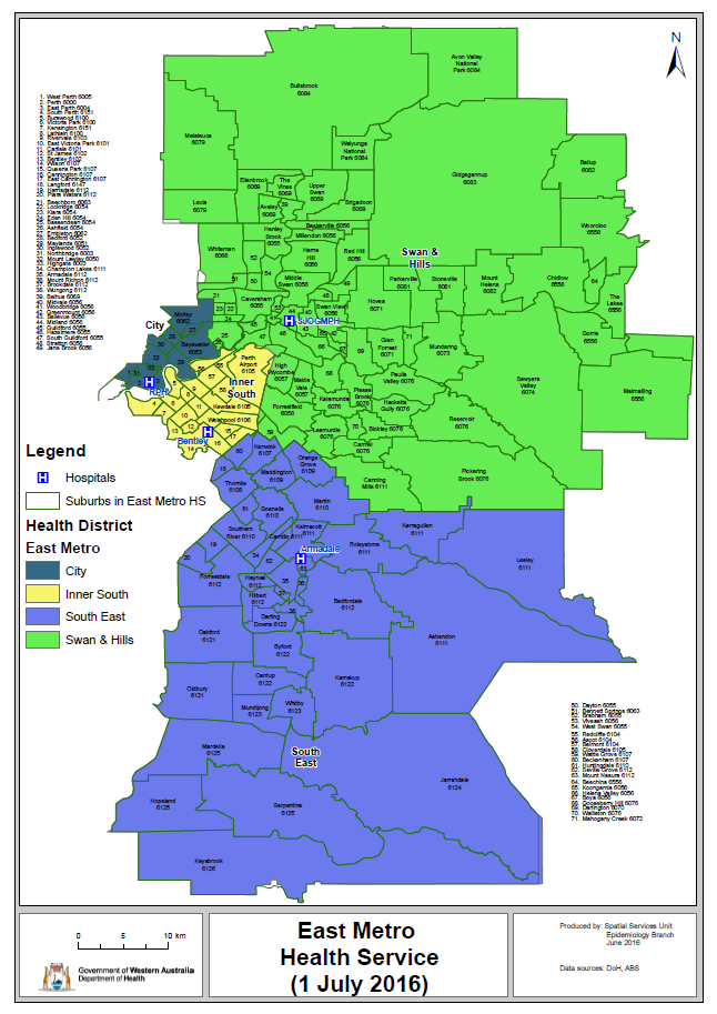 Image of catchment map