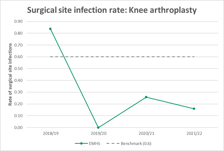 EMHS knee arthroplasty