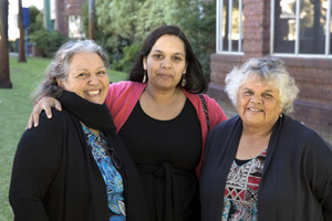 Three aboriginal women