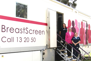 Mobile BreastScreen centre