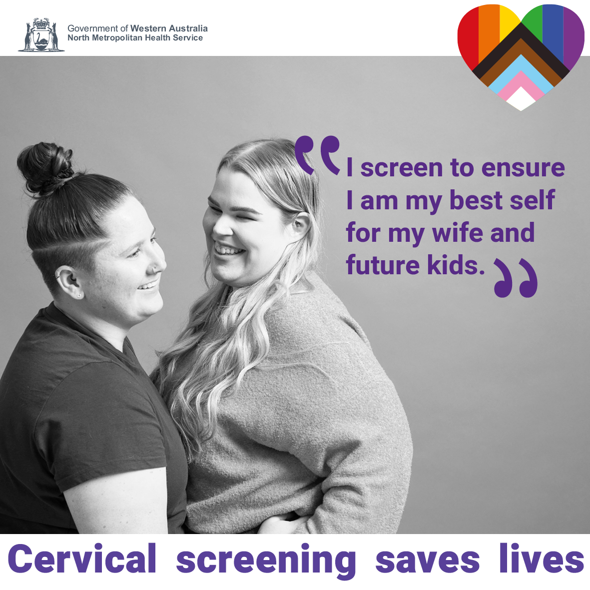 Screening saves lives LGBTQIA