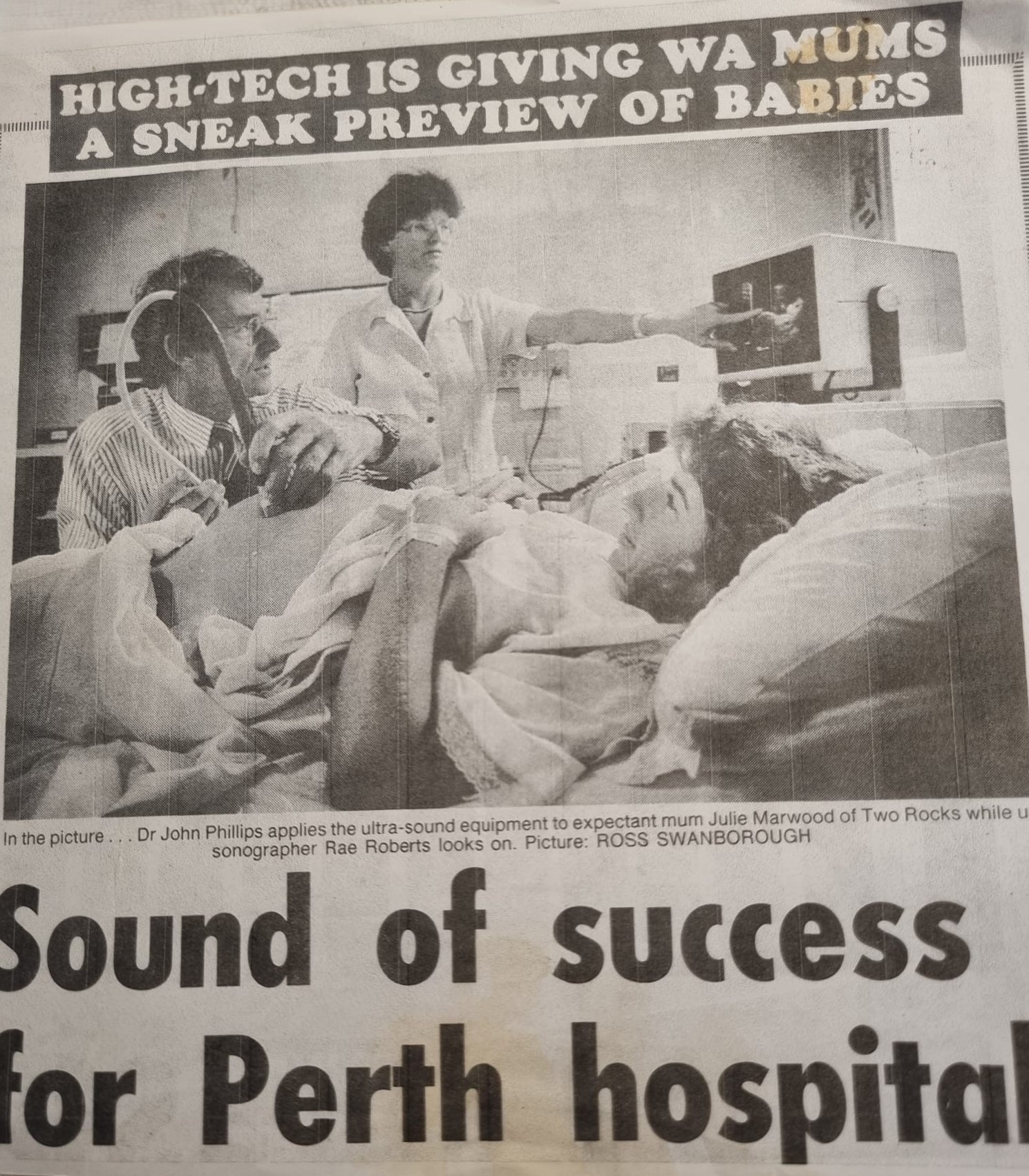 Sound of success for Perth hospital