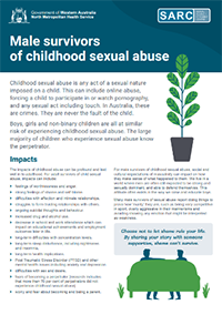 male survivors of childhood sexual abuse
