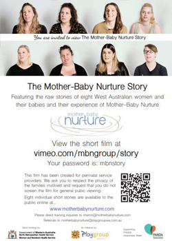 The Mother-Baby Nurture Story movie flyer